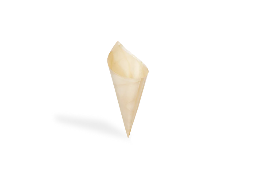 BIO FSC® Papier-Snack-Spitztüte, 30x85mm, natur