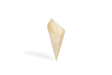 Bio FSC® Papier Spitztüte 30×85 mm natur für Snacks
