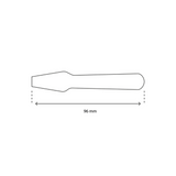 FSC Holz-Eisspatel, 96 mm – nachhaltiger Einwegspatel für Eis & Desserts, ideal für To-Go