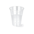 rPET Bierbecher Proppy 250 ml Ø 70 mm – transparent, leicht & stapelbar für Events, Gastronomie & Festivals