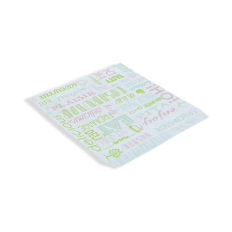Bio Papier-Burger-Beutel 180×170 mm – groß, kompostierbar und fettresistent für Burger, Wraps & große To-Go-Menüs