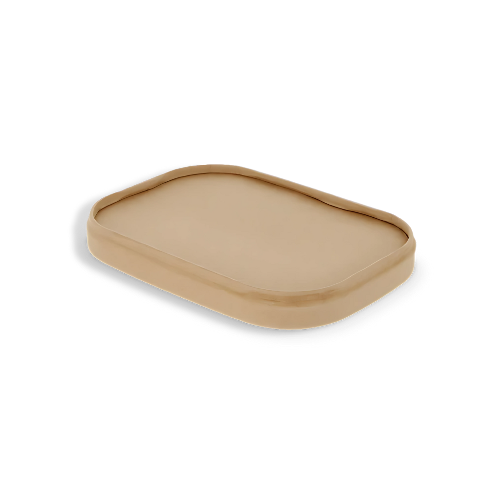 Deckel kraftbraun 500-1000 ml Mikrowellenschalen – umweltbewusst, hygienisch & mikrowellengeeignet