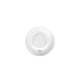100 % biologisch abbaubarer Bagasse-Deckel Ø 90 mm auf Coffee-to-go-Becher