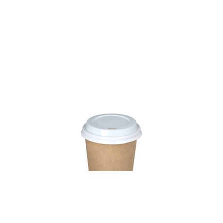 PS-Deckel Ø 63 mm Weiß – passgenau für Coffee-to-Go-Becher, verhindert Auslaufen & hält Getränke warm
