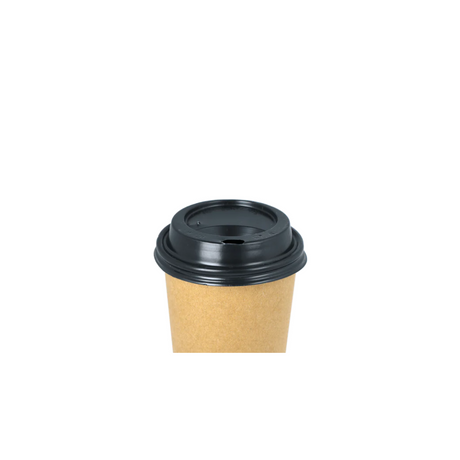 PS-Deckel Ø 73 mm Schwarz – passgenau für Coffee-to-Go-Becher, verhindert Auslaufen & hält Getränke warm