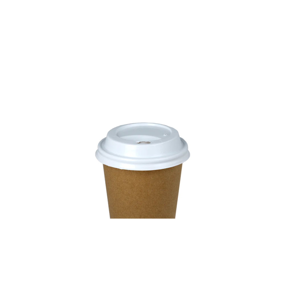 PS-Deckel Ø 73 mm Weiß – passgenau für Coffee-to-Go-Becher, verhindert Auslaufen & hält Getränke warm