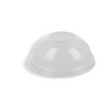 Deckel mit Halmloch Ø95 mm – PET, transparent