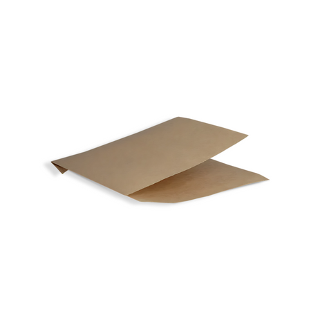 Bio Papier-Burger-Beutel 160×160 mm – kompostierbar, fettresistent und lebensmittelecht für Burger, Snacks und To-Go