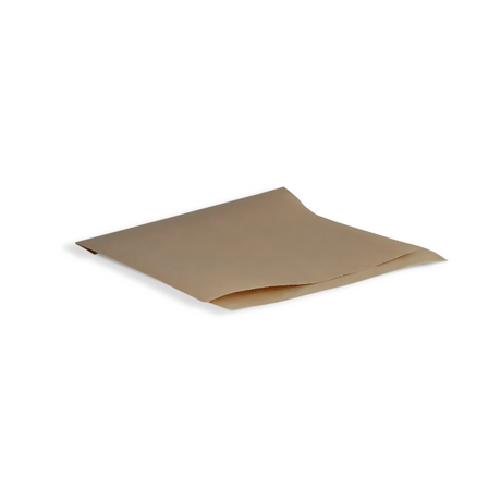 Bio Papier-Burger-Beutel 160×160 mm – kompostierbar, fettresistent und lebensmittelecht für Burger, Snacks und To-Go