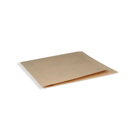 Bio Papier-Burger-Beutel 170×170 mm – kompostierbar, fettresistent und lebensmittelecht für Burger, Snacks und To-Go