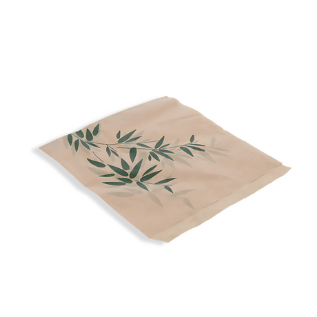 Bio Papier-Burger-Beutel 170×180 mm – kompostierbar, fettresistent & lebensmittelecht für Burger, Snacks & To-Go-Verpackung
