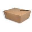Kraftkarton Menübox 1.500 ml – fettbeständige Verpackung für Imbiss & Catering