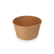 Salatschale 1000 ml Ø 148 mm Kraftbraun – auslaufsichere Pappschale für große Bowls, Suppen & Catering