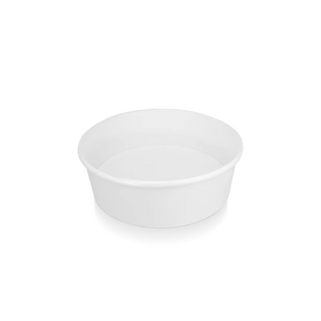Salatschale 500 ml Ø 148 mm Weiß – fettdicht & lebensmittelecht, ideal für Salate, Pasta & Take-Away