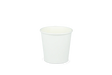 Papp-Saucenbecher 90 ml Ø 62 mm Weiß – fettdicht, lebensmittelecht & recycelbar für Saucen und Dips