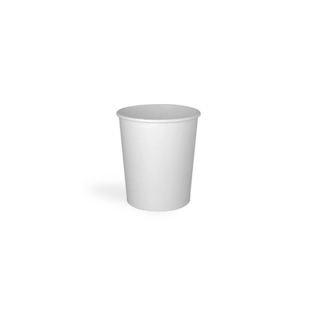 Weißer Bio Suppenbecher 1000 ml – nachhaltiger Pappbecher von BeGreen, robust & auslaufsicher für heiße Speisen im To-Go Bereich