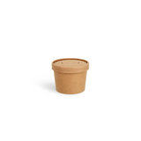 Bio Kraft Suppenbecher 240 ml Take-away Becher