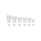 Weißer Pappbecher 120 ml Ø 63 mm – lebensmittelsicherer Karton mit PE-Beschichtung, umweltfreundlich für Espresso und To-Go