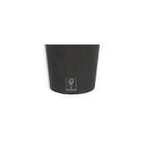 Schwarzer Pappbecher 360 ml Ø 90 mm – FSC®-Papier, PE-beschichtet & elegant für Espresso und Events