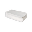 Weißer Snackbeutel 130x280 mm – 100 % biologisch abbaubar