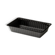 Kunststoff-Snackschale A14 189×121×35 mm Schwarz – formbeständig, hitzebeständig & stilvoll für warme und kalte Speisen