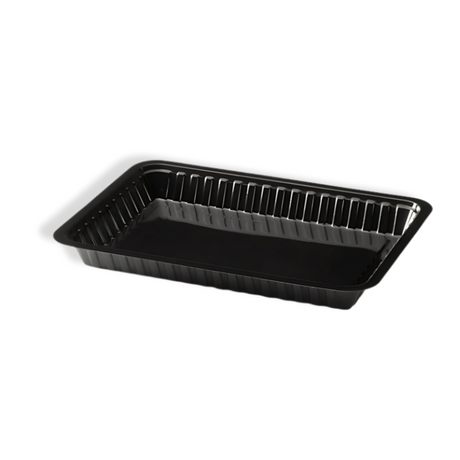 Snackschale J3 aus Kunststoff in Schwarz – praktische Schale für Snacks, Fingerfood und To-Go Gerichte