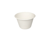 BIO Zuckerrohr-Saucenbecher, 60ml, Ø64mm, Weiß
