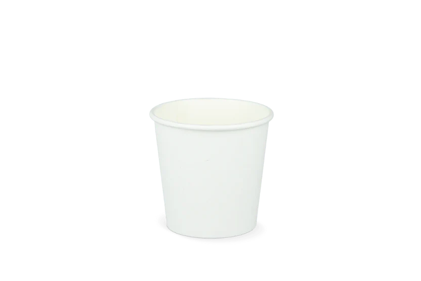 Papp-Saucenbecher, 90ml, Ø62mm, Weiß