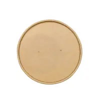 Papp Deckel für Salatschale, Ø184mm, Kraftbraun, 150Stk