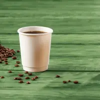 Pappbecher, 230ml, 8oz, Ø80mm, Weiß, 1000Stk