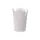 Papp-Nudelbox S, 400ml, Ø80mm, Weiß, 500Stk