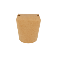Papp-Nudelbox M, 750ml, Ø94mm, Kraftbraun, 500Stk