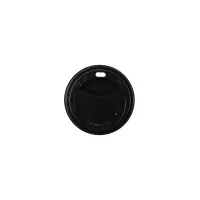 PS-Deckel Kaffeebecher, Ø80mm, schwarz, 1000Stk