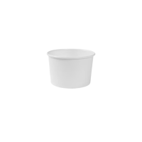 Eisbecher 240ml, Ø90mm, 8oz, weiß, 1000Stk
