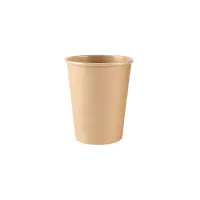 Pappbecher, 230ml, 8oz, Ø80mm, Kraftbraun, 1000Stk