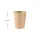Pappbecher, 230ml, 8oz, Ø80mm, Kraftbraun, 1000Stk