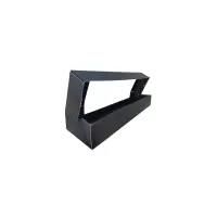 Karton Sushi-Box Slim, schwarz, 480Stk