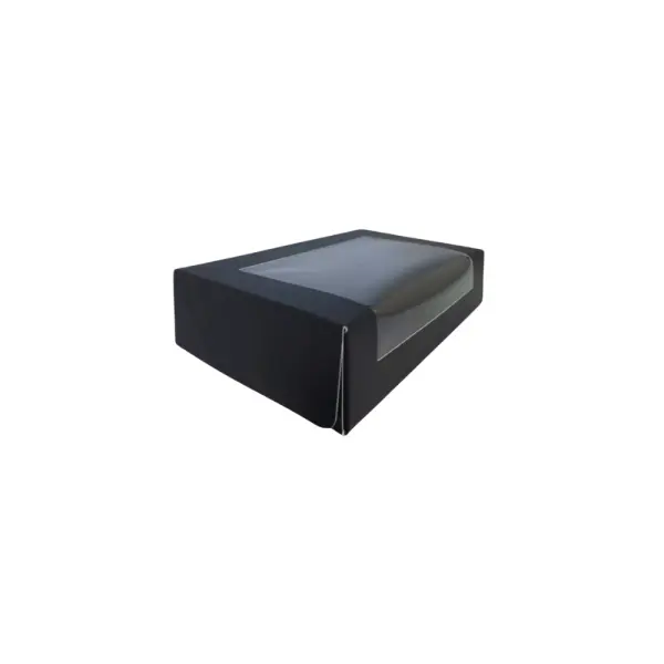 Karton Sushi-Box M, schwarz, 480Stk