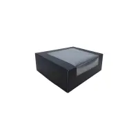 Karton Sushi-Box L, schwarz, 480Stk