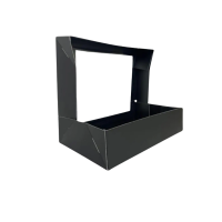 Karton Sushi-Box Family, schwarz, 320Stk