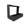 Karton Sushi-Box Family, schwarz, 320Stk