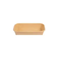 Sushi-Box mit Deckel S, Kraftbraun, 300Stk