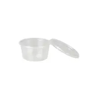 Saucenbecher mit Deckel, 80ml, PP, 500Stk
