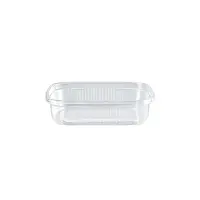 PP-Feinkostbecher 125ml, eckig, transparent, 1000Stk
