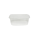 PP-Feinkostbecher 125ml, eckig, transparent, 1000Stk