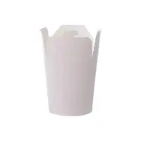 Papp Nudelbox M, 750ml, Ø94mm, Weiß, 500Stk