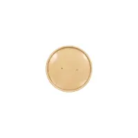 Papp Deckel für Suppenbecher Ø98mm, Kraftbraun, 500Stk