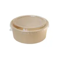 Papp Salatschale 1300ml, Ø184mm Kraftbraun, 300Stk