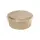 Papp Salatschale 1300ml, Ø184mm Kraftbraun, 300Stk