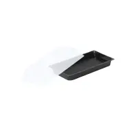 PP Sushi-Box + Deckel L, schwarz, 400Stk